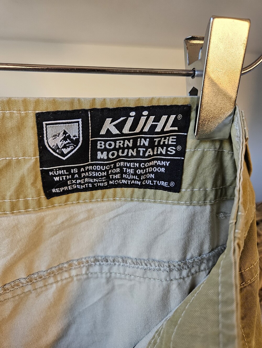 Kuhl Men's Revolvrs Pant Lightweight Light Khaki Size 34x30 Outdoor Workwear - Picture 9 of 15